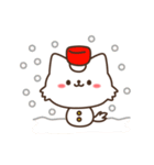 ゆるしろねこ（個別スタンプ：32）