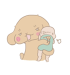 Baby ＆ Buuny（個別スタンプ：14）