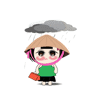 Weather baby girl（個別スタンプ：37）