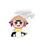 Weather baby girl（個別スタンプ：38）