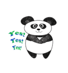 Panda Funny Life（個別スタンプ：3）