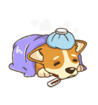 Cute Corgi - Adorable Life（個別スタンプ：9）