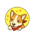 Cute Corgi - Adorable Life（個別スタンプ：15）