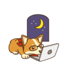 Cute Corgi - Adorable Life（個別スタンプ：30）