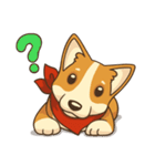 Cute Corgi - Adorable Life（個別スタンプ：35）