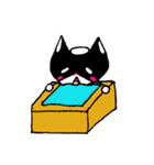 黒猫のにゃんすけ（個別スタンプ：24）