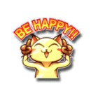 Happy Cats.（個別スタンプ：1）