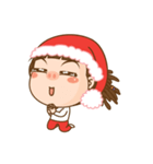 Dreadlock Pigirl Christmas（個別スタンプ：19）