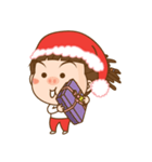 Dreadlock Pigirl Christmas（個別スタンプ：25）