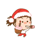 Dreadlock Pigirl Christmas（個別スタンプ：30）