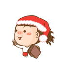 Dreadlock Pigirl Christmas（個別スタンプ：36）