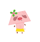 PINKY pig（個別スタンプ：35）