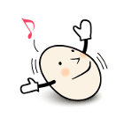 The egg of a message（個別スタンプ：3）