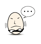 The egg of a message（個別スタンプ：5）