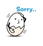 The egg of a message（個別スタンプ：30）