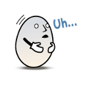 The egg of a message（個別スタンプ：35）