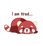 Red Panda Set 2 - English Language（個別スタンプ：3）