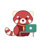 Red Panda Set 2 - English Language（個別スタンプ：5）