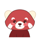 Red Panda Set 2 - English Language（個別スタンプ：25）