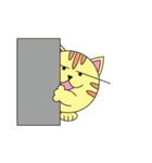 丸顔くん ねこ 第6弾（個別スタンプ：13）