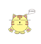 丸顔くん ねこ 第6弾（個別スタンプ：34）