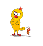 Nong Gai - the crazy chicken（個別スタンプ：22）