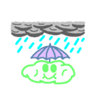 ふわふわ雲（個別スタンプ：38）