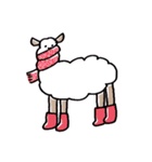 Flufy lama（個別スタンプ：6）