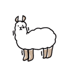 Flufy lama（個別スタンプ：10）