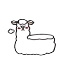 Flufy lama（個別スタンプ：12）