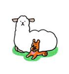 Flufy lama（個別スタンプ：29）