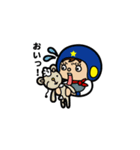 年長ヒーロー とりぺい（個別スタンプ：35）