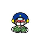 年長ヒーロー とりぺい（個別スタンプ：37）