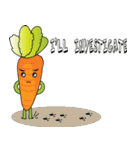 Funny Vegetables (EN)（個別スタンプ：4）