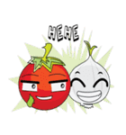 Funny Vegetables (EN)（個別スタンプ：26）