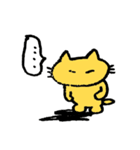 猫次郎 手書きVer.（個別スタンプ：19）