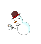 Live with snowman（個別スタンプ：2）