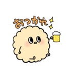 ふわふわ 綿くん（個別スタンプ：17）