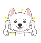 I LOVE West Highland White Terrier.（個別スタンプ：1）