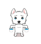 I LOVE West Highland White Terrier.（個別スタンプ：6）