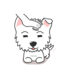 I LOVE West Highland White Terrier.（個別スタンプ：18）