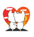 I LOVE West Highland White Terrier.（個別スタンプ：24）