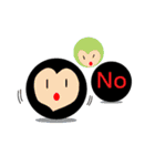 Black Face Bean（個別スタンプ：4）