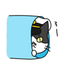 白黒猫のチョビ艦長（個別スタンプ：36）