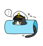 白黒猫のチョビ艦長（個別スタンプ：39）