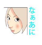 ひらがな女子（個別スタンプ：4）