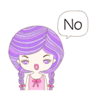 女の子のファッション（個別スタンプ：14）