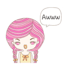 女の子のファッション（個別スタンプ：35）