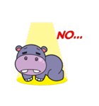 Jumbo - the big ＆ cute hippo -（個別スタンプ：24）