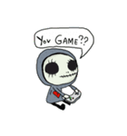 SkullGnome the Cute Grim Reaper（個別スタンプ：6）